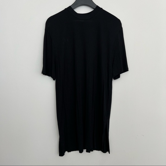 Zara Tops - ZARA Black Mock Neck Long Tee
